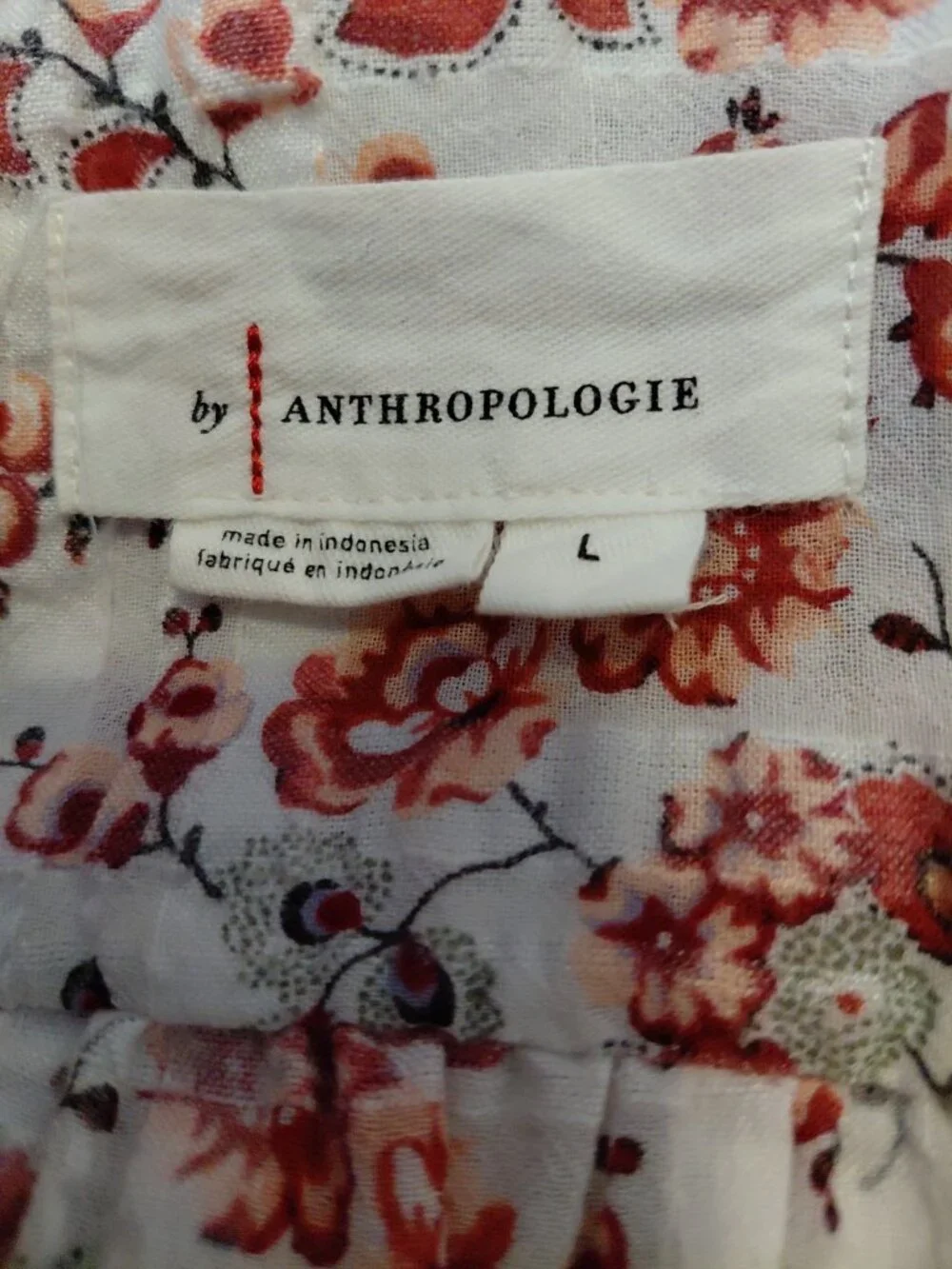 Anthropologie peasant blouse